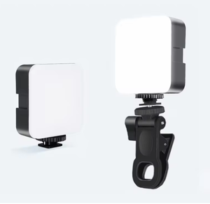 Mini Panel de luz de video LED portátil, brillo regulable, lámpara de video suave recargable <span class=keywords><strong>para</strong></span> maquillaje, luz de relleno de estudio Selfie - Product Image 3