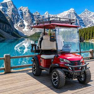Carrito de Golf Eléctrico de 4 Plazas para Todo Clima, IP65, de -30 a 55 Grados Celsius, Motor Sellado para Campos de Golf Lluviosos, OEM, ODM, Personalización Disponible - Product Image 1