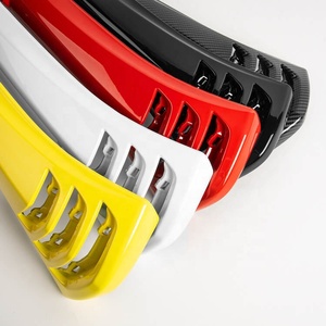 XXUN moto anteriore corno testa carenatura per <span class=keywords><strong>Vespa</strong></span> GTS <span class=keywords><strong>GTV</strong></span> 125 <span class=keywords><strong>250</strong></span> 300 2019-2022 cinghia di fissaggio Airvent afflusso decorazione staffa di copertura - Product Image 5
