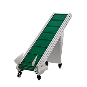 Conveyor belt for packing machine automatic small output conveyor system material elevator