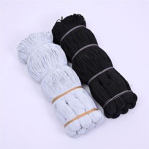 Cordon élastique noir de qualité professionnelle, 3 mm, haute élasticité - Idéal pour les projets d'artisanat et l'emballage de cadeaux - Product Image 3