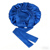 Bandeau pour cheveux confortable en satin de soie réglable pour femmes, utilisation quotidienne, circonférence de la tête personnalisable, maquillage, spa, cheveux volumineux
