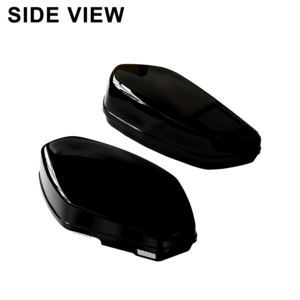 Sacoches arrière en plastique ABS noir brillant + fibre de verre pour Softail FXBB FXST 2018+ Sacoches ABS coupées 24L pour CVO Road - Product Image 5