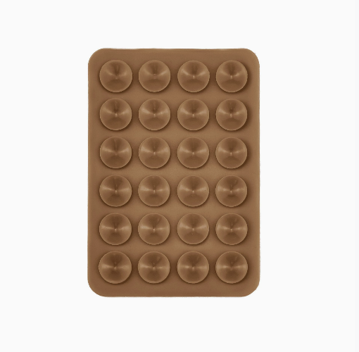 24 Suckers Suction Phone Holder Sucker Silicone Holders Mount Suction Cup Backed Adhesive Silicone Rubber Sucker Wall Stand