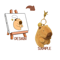 Porte-clés en peluche personnalisé, porte-clés sur mesure, créez votre propre design, fabricant professionnel de jouets en peluche