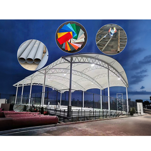 Tente de padel de grande taille personnalisable avec structure en membrane PVDF - Product Image 1