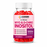 Gummies Myo & D-Chiro Inositol sur Mesure pour Femmes – Formule Personnalisée OEM/ODM en Marque Blanche – Chaîne d'Approvisionnement Stable