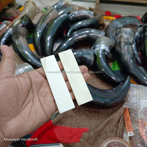 100% กระดูกควายด้ามจับสีขาวเป็นมิตรกับสิ่งแวดล้อมเครื่องมือแบบดั้งเดิมเปล่าปรับแต่งได้ตามต้องการ - Product Image 1