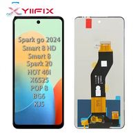 Écran LCD de remplacement pour téléphone portable OEM Tecno Spark Go 2024 BG6 BG6M KJ5 P55 Plus P663L, pièces de rechange, garantie 1 an