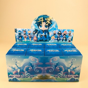 Figurine PVC <span class=keywords><strong>Douluo</strong></span> Continent Tang Wulin, décoration de gâteau, décoration de voiture avec base, modèle d'anime pour les fans et collection de cadeaux fantastiques - Product Image 4