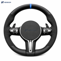 Volant sport en cuir suédé Hengxin à boutons profonds, modèle Hot Selling, pour M3 M5 M6 F20 F21 F06-F32 F80 F91 E90-E92