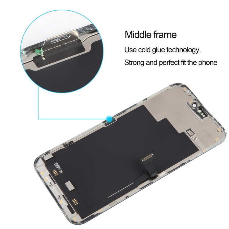 iPhone 15 Pro Max用純正LCDスクリーン、デジタイザー付きフル