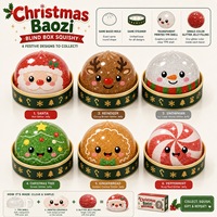 Jouet promotionnel anti-stress de Noël, Squishy Grinch, monstre vert de dessin animé, doux, mignon, à remontée lente, à presser, simulation de décompression