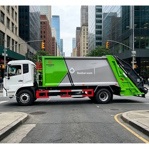 Véhicule de collecte des ordures diesel Dongfeng 15 CBM, camion poubelle à compression robuste, en promotion - Product Image 4