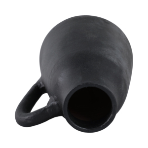 Vaso in terracotta con manico per l'arredamento del soggiorno, vaso decorativo per fiori, per camera da letto, casa, ufficio, scrivania - Product Image 6