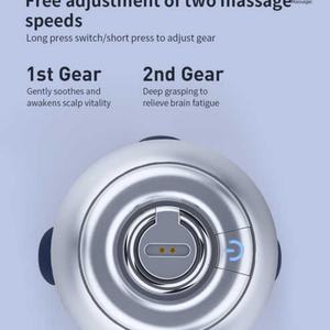 Masajeador de Cuero Cabelludo de Marca Privada para el Crecimiento del Cabello, Masajeador Eléctrico Impermeable para la Cabeza - Product Image 4