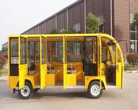 Promotion 2025 : Autobus touristique électrique Yisen 11 places avec dimensions de 4965x1520x1970mm