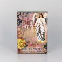 Vente en gros d'usine : Jeu de cartes de tarot et d'oracle avec dorure à chaud, cartes de haute qualité, impression sur papier