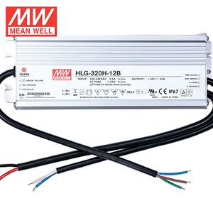 明纬 HLG-320H 系列 320W 恒流恒压 LED 驱动器 12V/15V/20V/24V/30V/36V/42V/48V/54V IP67 / IP65 - Product Image 2
