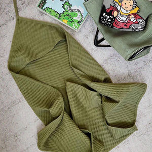 <span class=keywords><strong>Serviette</strong></span> <span class=keywords><strong>de</strong></span> bain bébé douce en mousseline <span class=keywords><strong>de</strong></span> coton 100% avec capuche pour nourrissons, tout-petits et enfants <span class=keywords><strong>Serviette</strong></span> à capuche bébé - Product Image 5