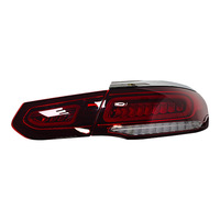 Feu arrière à clignotants séquentiels LED pour Mercedes-Benz GLC Coupé 2016-2019, feu de jour 12V, version améliorée