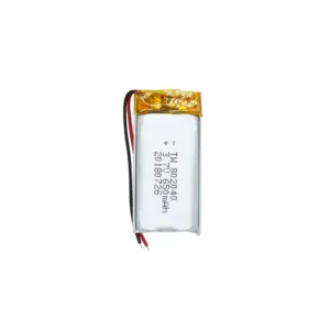 Kemasan sel baterai Ion polimer Lithium isi ulang kapasitas tinggi 802040 650mah KC 3.7V