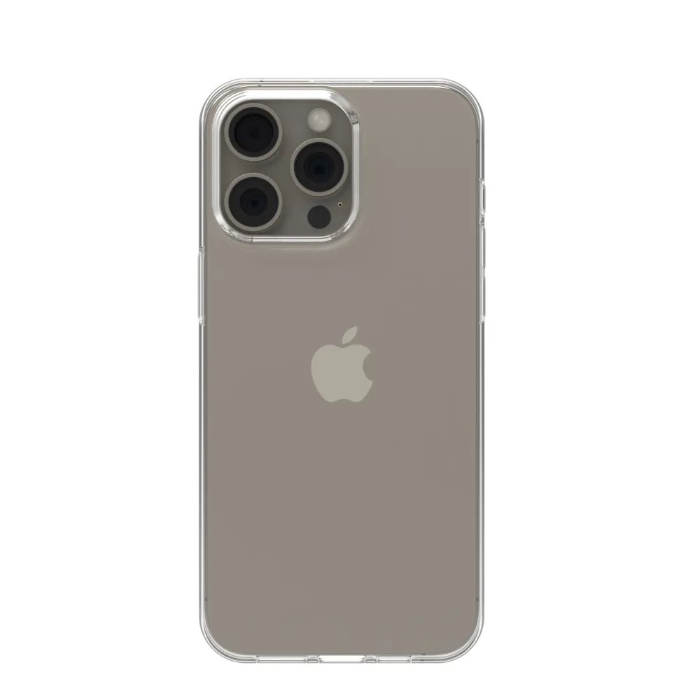 2023 buona qualità 1.5MM custodia per telefono morbida in TPU per iPhone 15 Pro Max cover posteriore protettiva