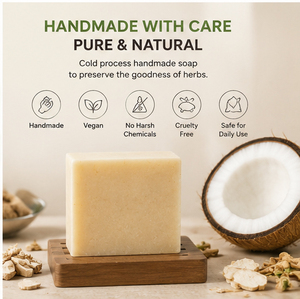 <span class=keywords><strong>Savon</strong></span> Éclaircissant Sept Herbes Marque Privée Unifiant le Teint Correcteur de Taches Brunes Fait Main à Base de Plantes Barre Éclaircissante ODM - Product Image 5