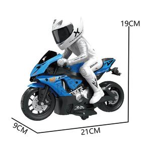 Jacko Toys Personnalisé 2.4G <span class=keywords><strong>Moto</strong></span> Racing RC Drift Télécommande <span class=keywords><strong>Moto</strong></span> avec Lumières Jouets pour Enfants - Product Image 4