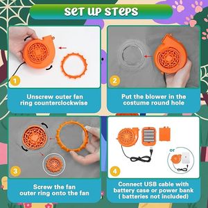 Disfraz inflable de conejo de Pascua, disfraz inflable para fiestas de Pascua, disfraz de mascota, cosplay. - Product Image 5