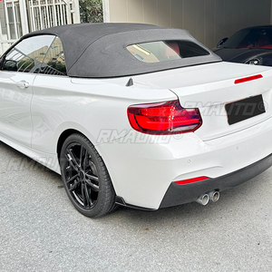 สปอยเลอร์กันชนหลังรถยนต์ 2 ชิ้น สำหรับตกแต่งบังโคลนข้าง สำหรับ BMW ซีรีส์ 2 รุ่น F22 F23 M Sport ปี 2015-2019 - Product Image 6