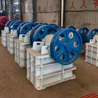 Petite machine de concassage à mâchoires pour le béton, la roche, la pierre, destinée aux mines, aux carrières et aux déchets de construction
