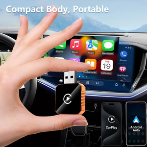 Adaptador Inalámbrico CarPlay y Android Auto 2 en 1, Caja Inteligente con IA, Mini Dongle USB <span class=keywords><strong>C</strong></span> para Auto, Conexión WiFi Estable de 5 GHz - Product Image 2