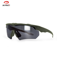 Lunettes tactiques personnalisées avec logo OEM pour le tir CS, la chasse, les sports de plein air avec des lentilles interchangeables