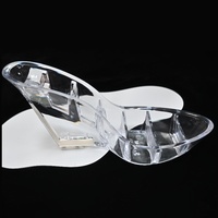 Vente en gros ABS/plastique semelles de chaussures transparentes et accessoires de talon de l'usine