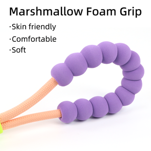 बहु-रंग मोटी आउटडोर पालतू कुत्ते की रस्सी पट्टा पालतू कुत्ते का पट्टा नरम हैंडल के साथ बड़ा पर्वतारोहण रनिंग पॉलिएस्टर - Product Image 2