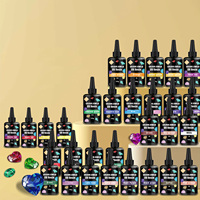 Résine UV dure transparente Osbang 30 couleurs, colle UV disponible pour la fabrication artisanale et les créations manuelles