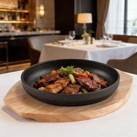 Bol à bibimbap en fonte Mimura compatible avec les plaques à induction, facile à nettoyer, plaque à gratin pour fromage, pot en pierre