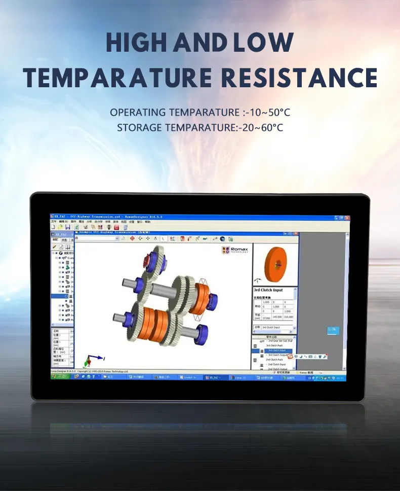 15.6インチ静電容量式タッチ防水オールインワンコンピュータタブレットパネルPC産業用タッチスクリーンパネルPC産業用モニター