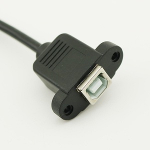 <span class=keywords><strong>Cable</strong></span> de <span class=keywords><strong>Impresora</strong></span> USB 2.0 B Hembra de Montaje en Panel <span class=keywords><strong>a</strong></span> Mini USB de 5 Pines - Product Image 4