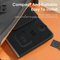 Chargeur sans fil 4 en 1 de qualité supérieure pour le bureau, les voyages, portable, multifonctionnel, type-C, station de charge magnétique pour téléphone 15W