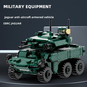 Juego de Bloques de Construcción al por Mayor, Serie de Vehículos Blindados de Plástico OEM, Modelo Ensamblado para Niños, Juegos de Regalo en Paquete - Product Image 1