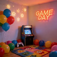 Enseigne néon LED commerciale Neonawall pour les jours de match, lumineuse et à intensité réglable, pour bar sportif, restaurant, pub, décoration murale, enseigne commerciale