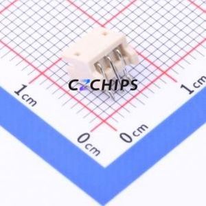 HC-ZH1.5-3AW Wire-to-Board Pin Header Bent Lead Through Hole,P=1.5mm Connector 1x3P 1.5mm Right Angle Insert ZH - Product Image 2