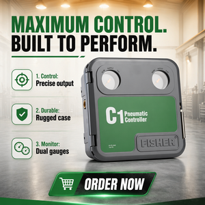 Controlador de Proceso Neumático Fisher C1 con Diseño Robusto y Eficiente Energéticamente para Control Remoto de Temperatura, con 1 Año de Garantía - Product Image 5