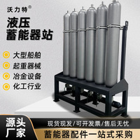 Accumulateur de type soufflet Wollit Nxq 100, 10L 100L, en acier, pour utilisation en centrale hydraulique