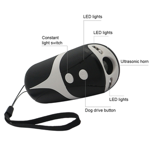 Handheld Ultrasonic <b>Dog</b> <b>Repellent</b> Bark Control Deterrent Device ABS Construction <b>Dog</b> Deterrent - Product Image 4