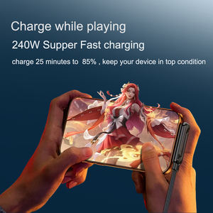 Katlanabilir Standlı (1.5m) Yüksek Hızlı PD Şarj Kablosu, Telefon ve Tablet için 240W USB-C - USB-C Hızlı Şarj Kablosu (Çok Satan) - Product Image 5