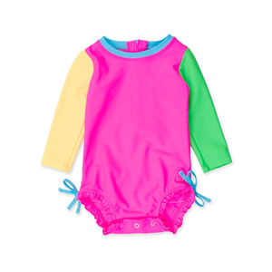 <span class=keywords><strong>Maillot</strong></span> de <span class=keywords><strong>bain</strong></span> pour bébé personnalisé bébé enfants <span class=keywords><strong>3</strong></span>-6 <span class=keywords><strong>mois</strong></span> <span class=keywords><strong>3</strong></span>-10 ans manches longues Upf50 fermeture éclair avant impression colorée certifié Oeko-tex <span class=keywords><strong>maillot</strong></span> de <span class=keywords><strong>bain</strong></span> pour bébé - Product Image 2