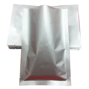 Оптовые продажи рисовые мешоки для фитнеса-Высококачественная алюминиевая фольга для фитнеса, влагостойкая пищевая упаковка, трехсторонний Вакуумный пакет